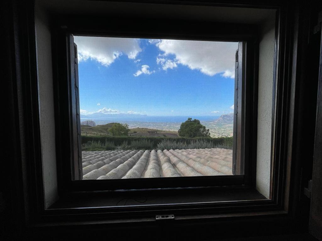 Villa Siciliana Con Piscina E Vista Panoramica Sul Mare Borgetto المظهر الخارجي الصورة