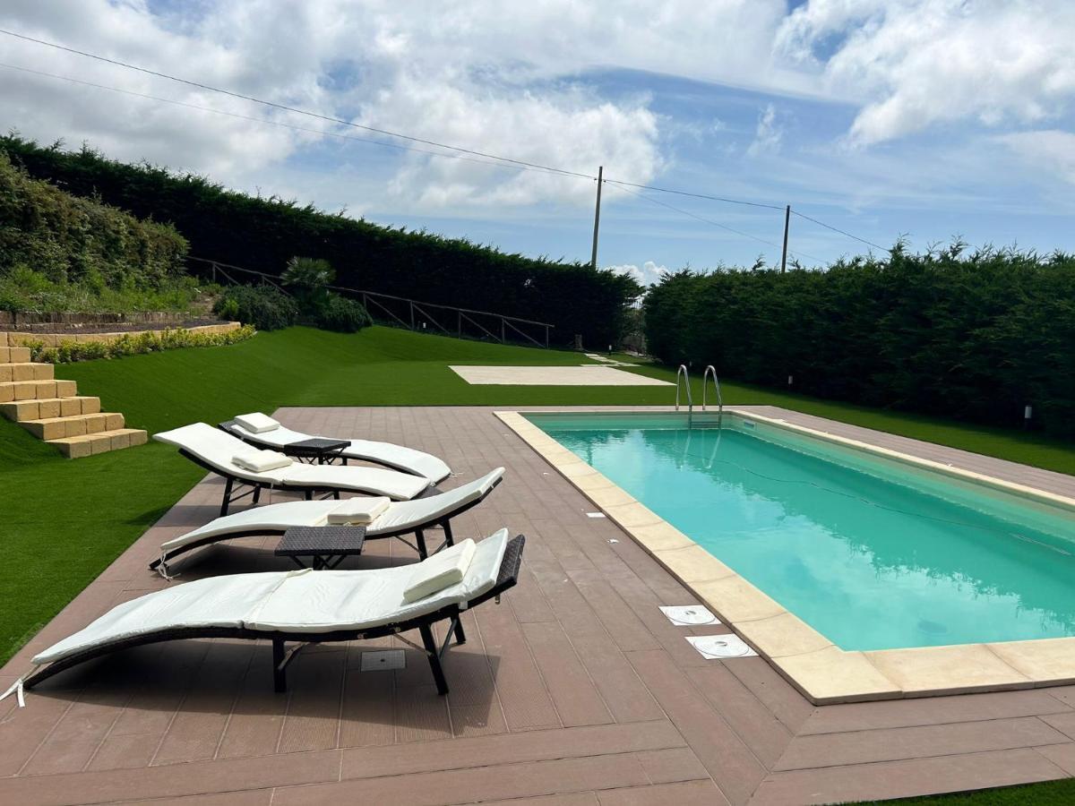 Villa Siciliana Con Piscina E Vista Panoramica Sul Mare Borgetto المظهر الخارجي الصورة