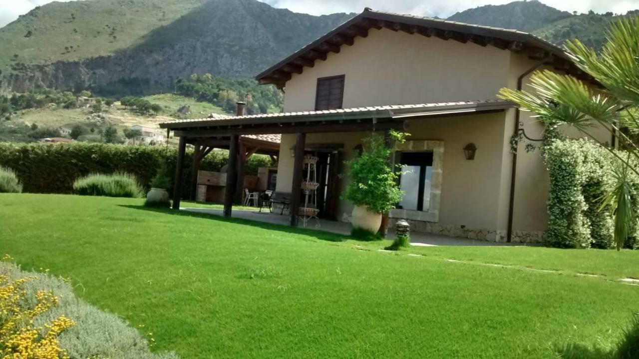 Villa Siciliana Con Piscina E Vista Panoramica Sul Mare Borgetto المظهر الخارجي الصورة