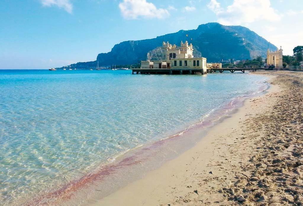 Villa Siciliana Con Piscina E Vista Panoramica Sul Mare Borgetto المظهر الخارجي الصورة